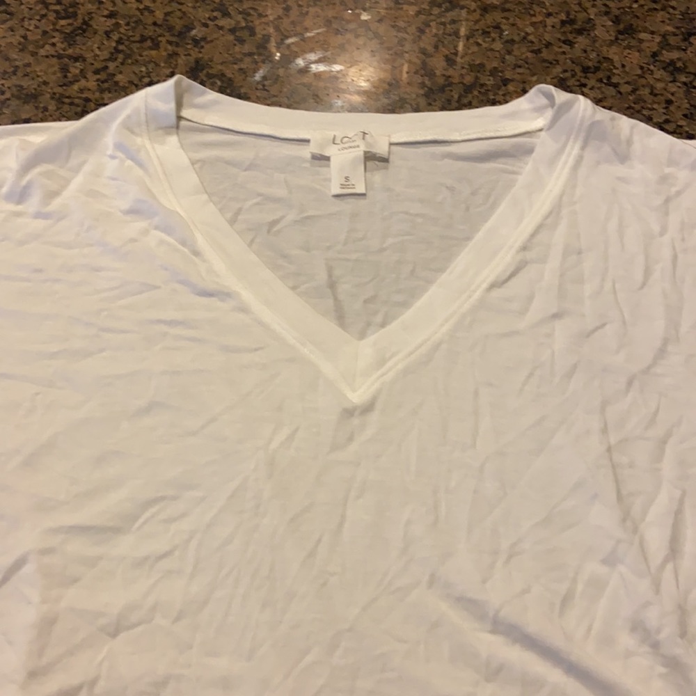 Drawstring V neck pullover - Picture 2 of 3